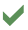 big green checkmark