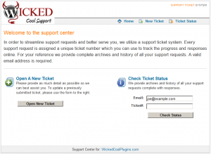 DAPTicket Support Home