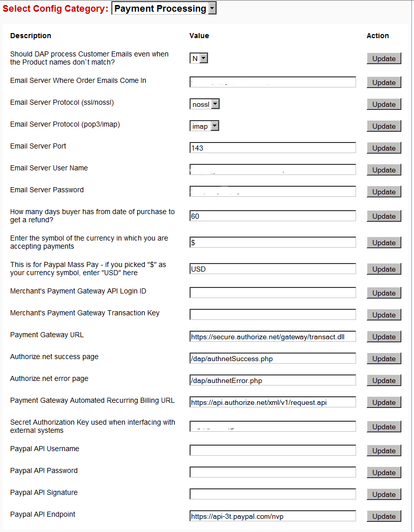 payment processing