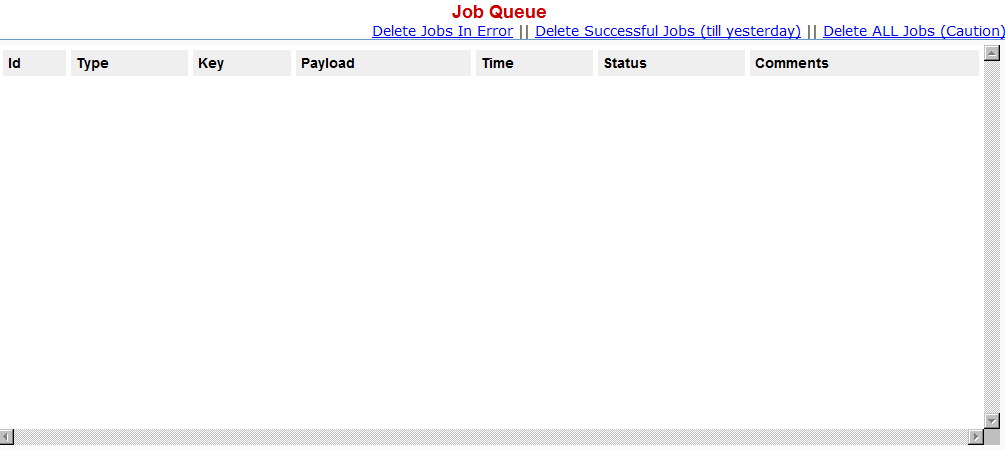 system job queue